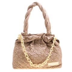 Louis Vuitton Beige Monogram Embroidered Leather Olympe Stratus Limited Edition 