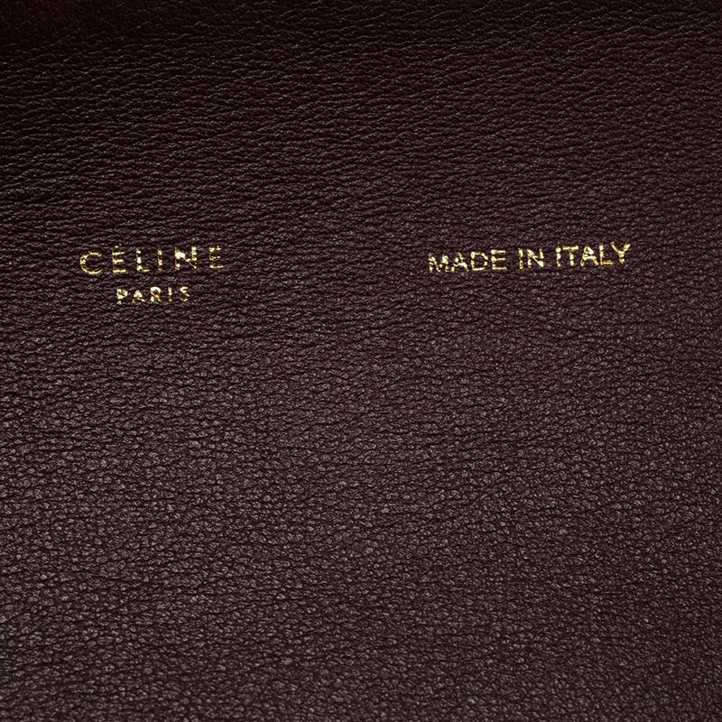 Celine Tricolor Leather and Suede All Soft Tote In Excellent Condition In Dubai, Al Qouz 2