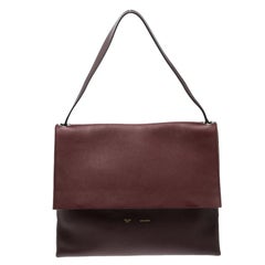 Celine Tricolor Leather and Suede All Soft Tote