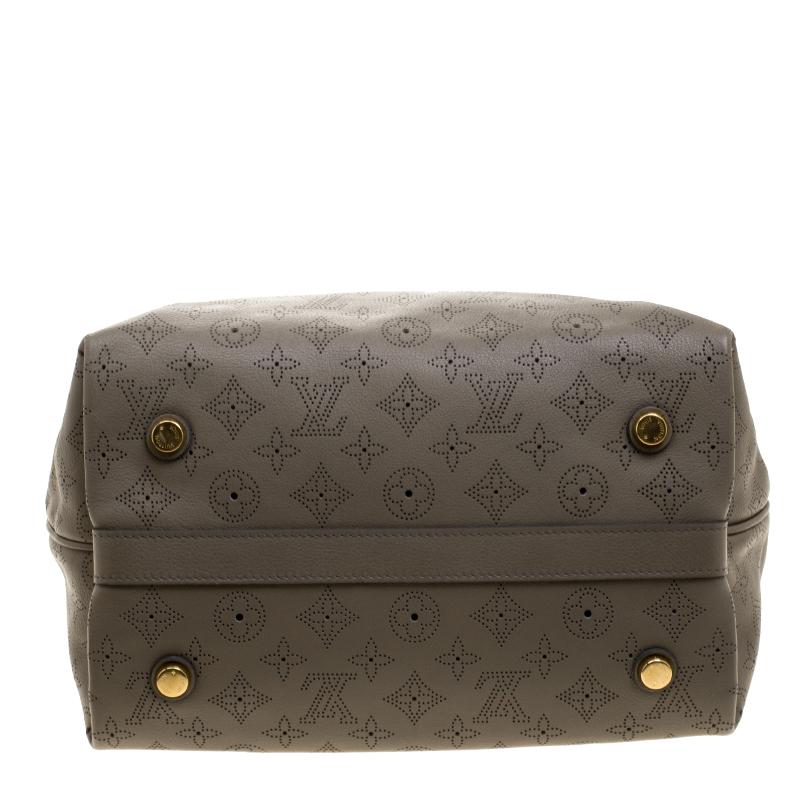 Louis Vuitton Taupe Monogram Mahina Leather Cirrus PM Bag 2