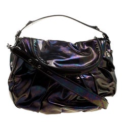 Gucci Holographic Patent Leather Icon Bit Hobo