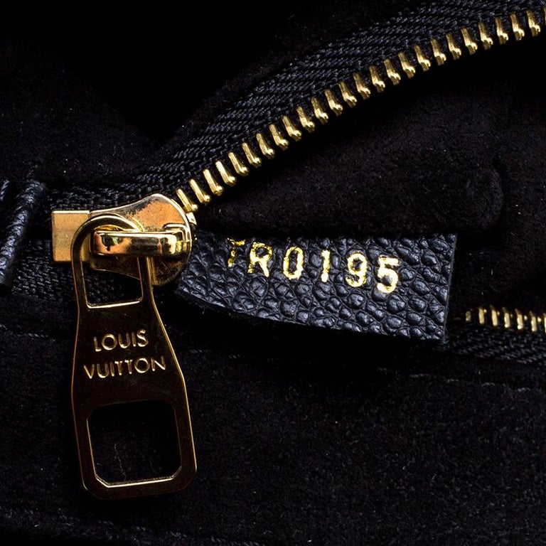 Louis Vuitton Black Monogram Empreinte saint Germain PM Bag – The Closet