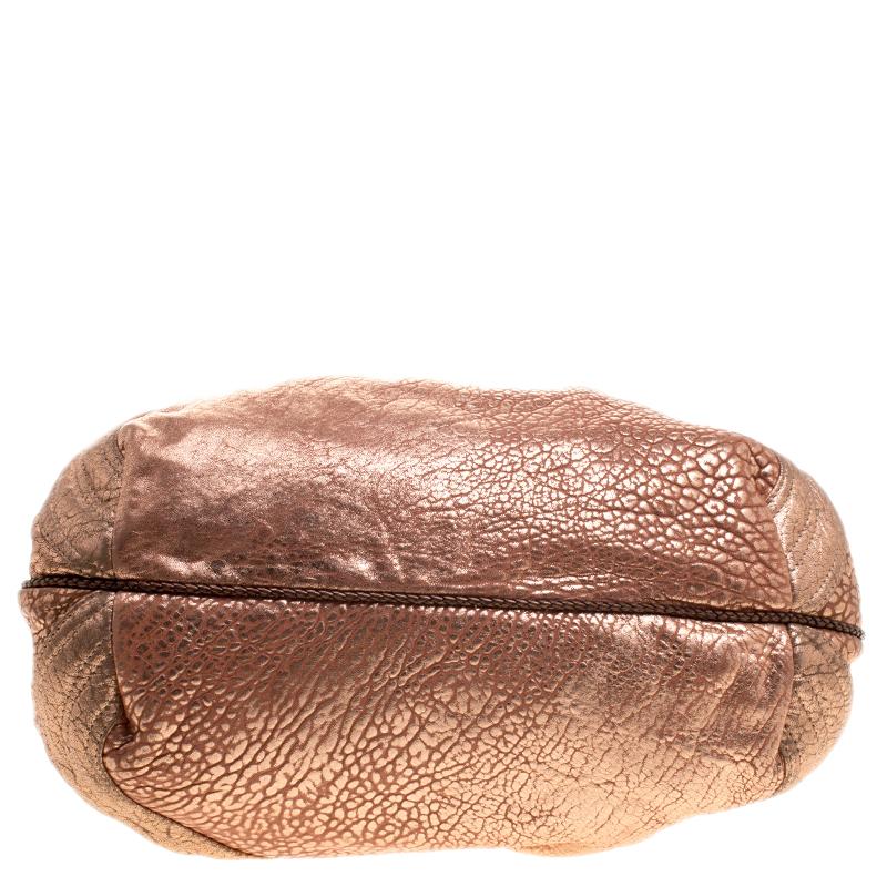 Fendi Bronze Leather Baby Spy Bag 3