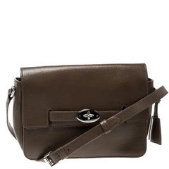 Mulberry Brown Leather Bayswater Shoulder Bag