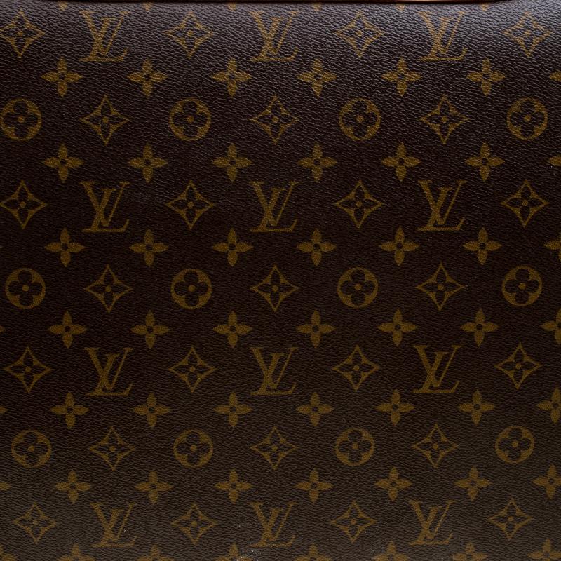 Louis Vuitton Monogram Canvas Alize 2 Poche Soft Suitcase 6