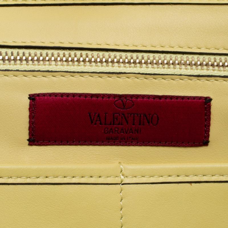 Valentino Tri Color Leather Medium Rockstud Tote 1