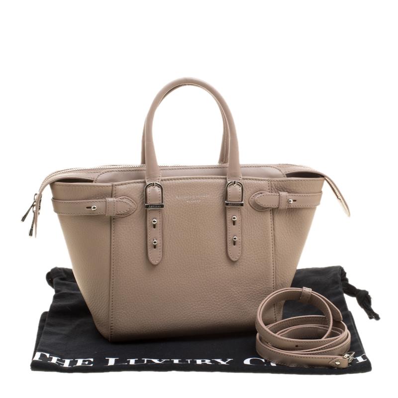 Aspinal Of London Dusty Pink Leather Mini Marylebone Tote 2