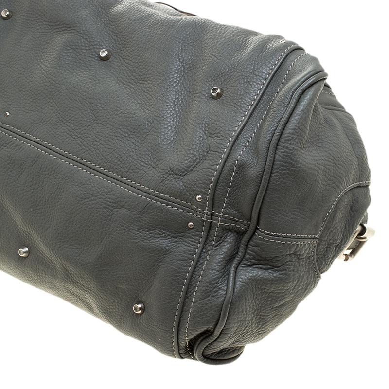 Chloe Mousse Leather Oversized Paddington Satchel 7