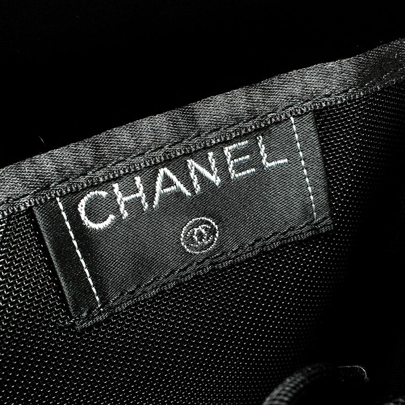 Chanel Brown Cotton Limited Edition Butt Hard Case 4