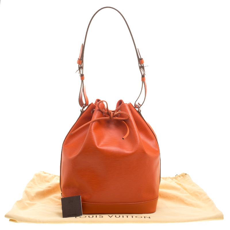Women's Louis Vuitton Piment Epi Leather Noe NM Bag