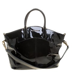 Givenchy Black Patent Leather Tote