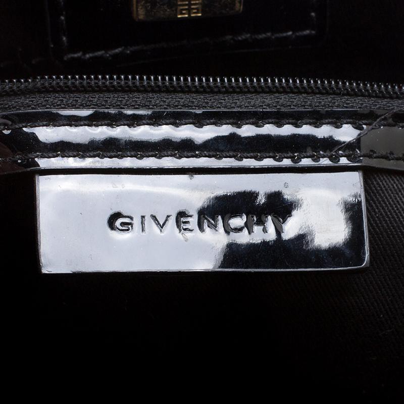 Givenchy Black Patent Leather Tote 3