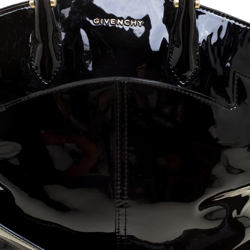 Givenchy Black Patent Leather Tote 5