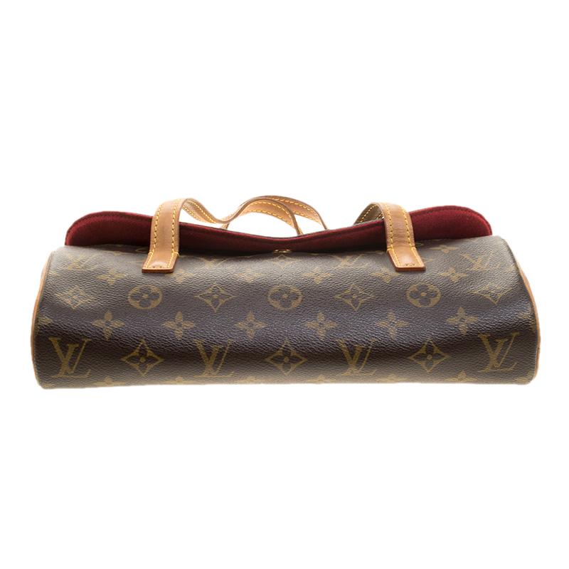 Louis Vuitton Monogram Canvas Sonatine Bag In Good Condition In Dubai, Al Qouz 2