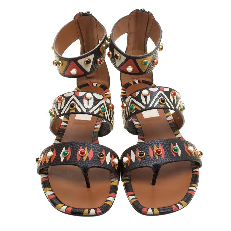 valentino tribal sandals