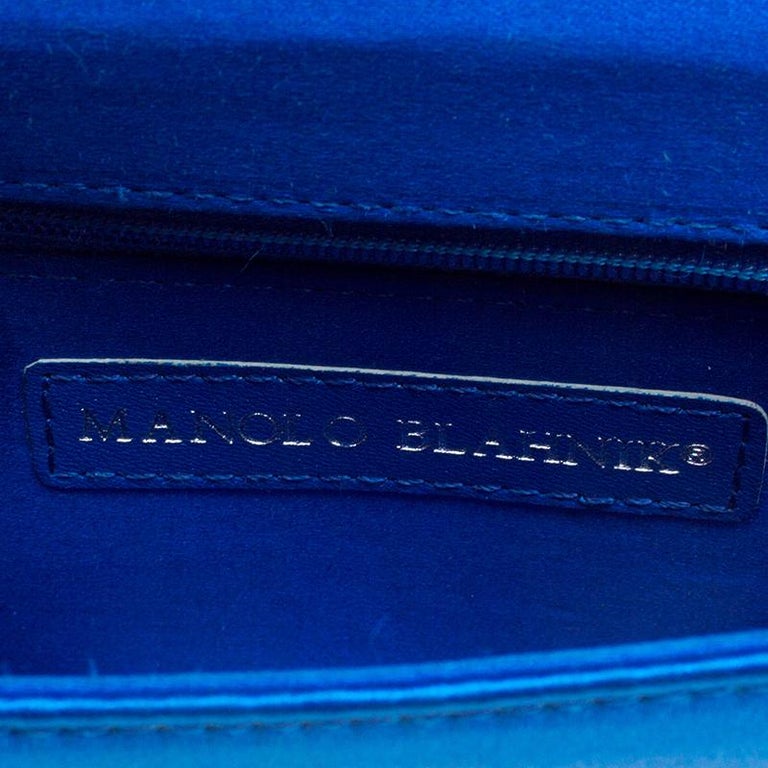 Gothisi Crystal Buckle Satin Clutch main image 1