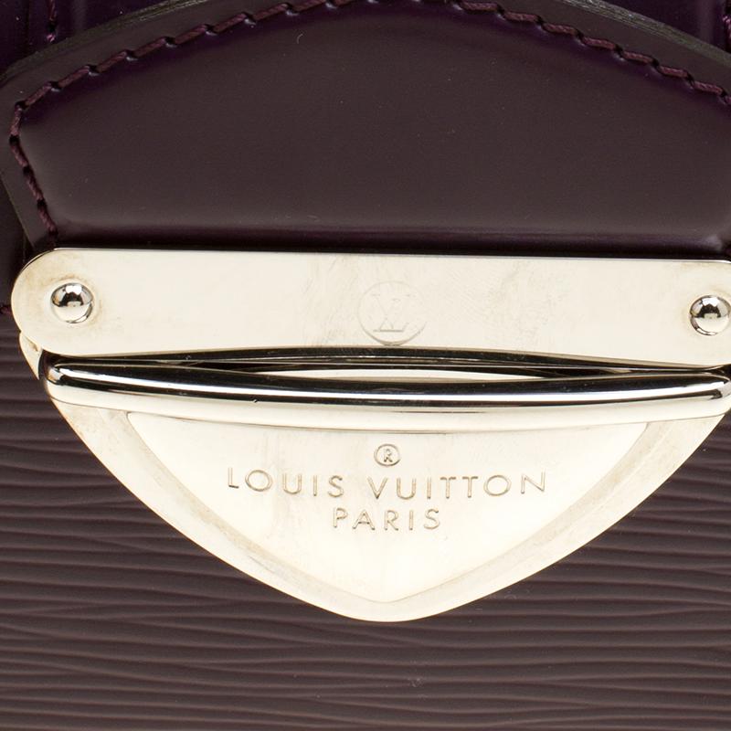 Louis Vuitton Cassis Epi Leather Montaigne Clutch Bag 6