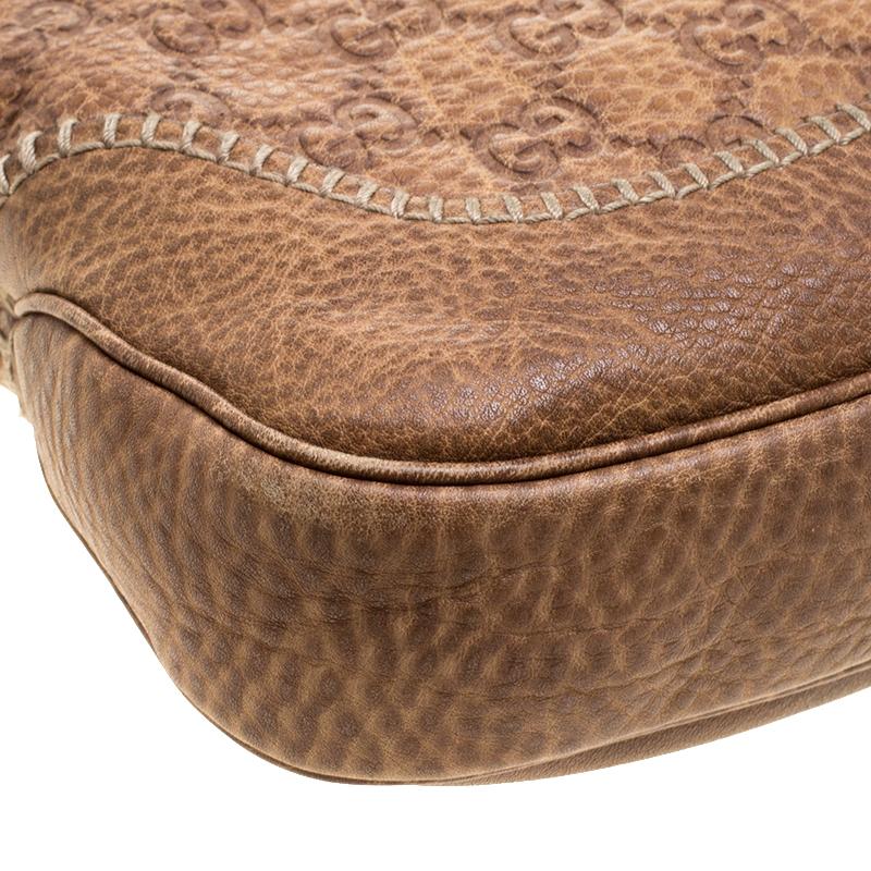 Gucci Tan Guccissima Leather Medium New Jackie Shoulder Bag 5