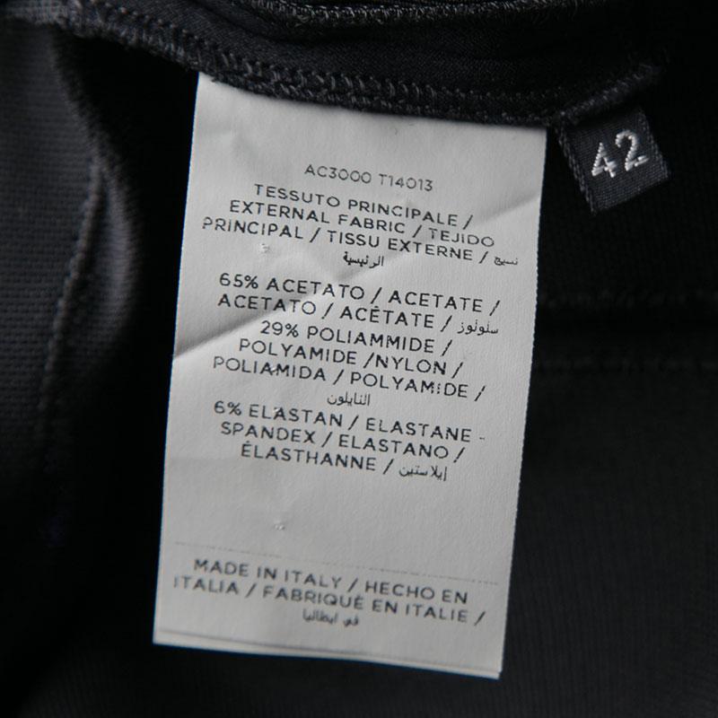 Tom Ford Black Cutout Detail Chain Embellished One Shoulder Dress M In Good Condition In Dubai, Al Qouz 2