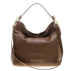 Givenchy Brown Leather Hobo