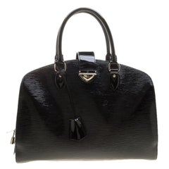 Louis Vuitton Black Electric Epi Leather Pont Neuf GM Bag