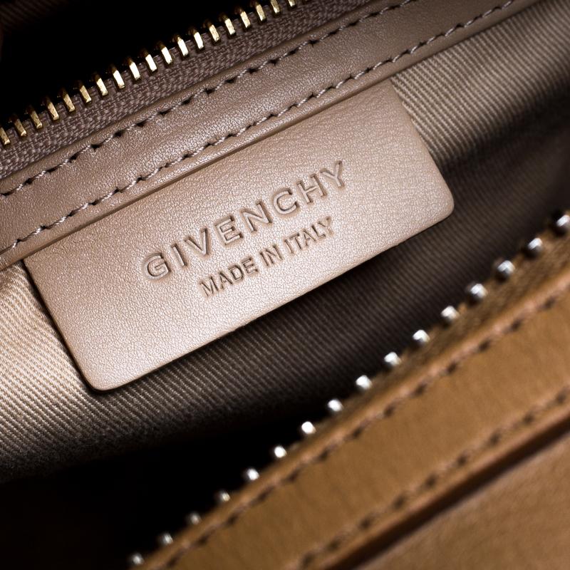 Givenchy Brown Leather Medium Lucrezia Duffle Bag 2