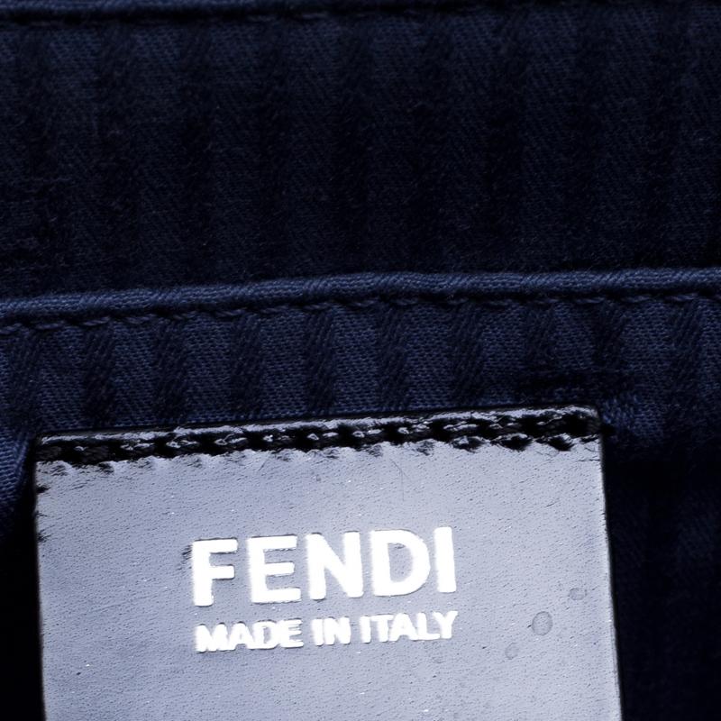 Fendi Multicolor Textured Leather Small Demi Jour Shoulder Bag 1