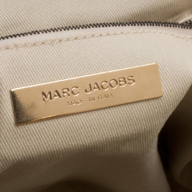 Marc Jacobs Dark Beige Quilted Leather Stam Shoulder Bag 6