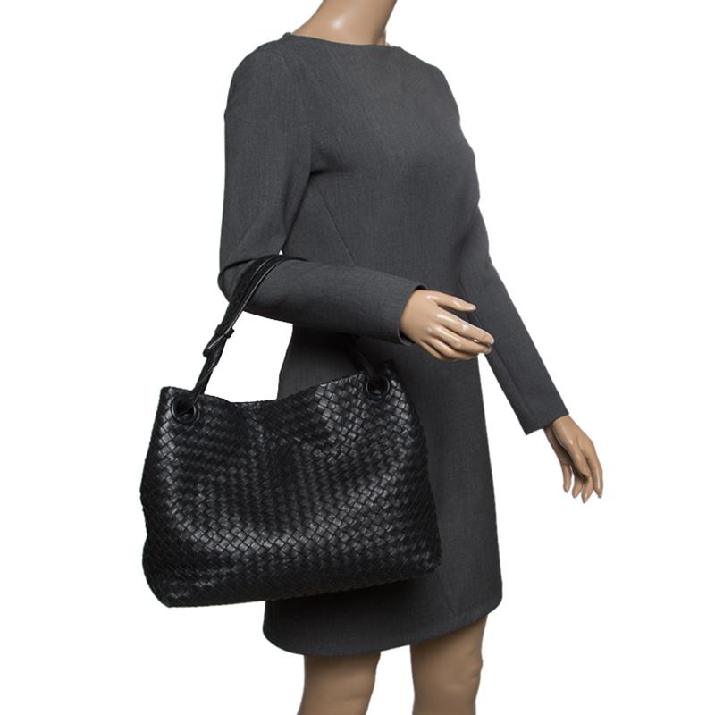 bottega veneta black tote