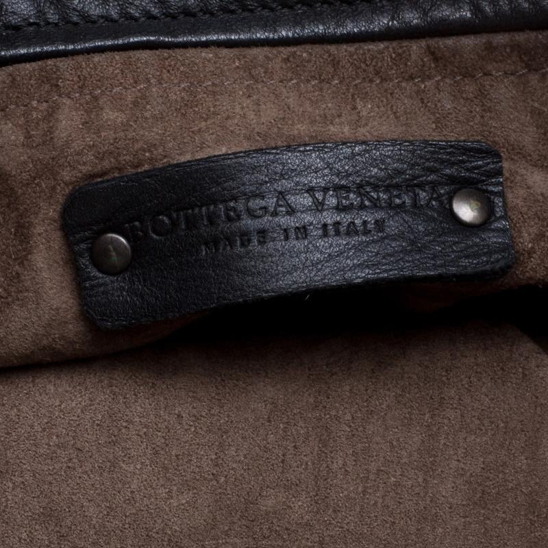 Bottega Veneta Black Intrecciato Leather Tote 6