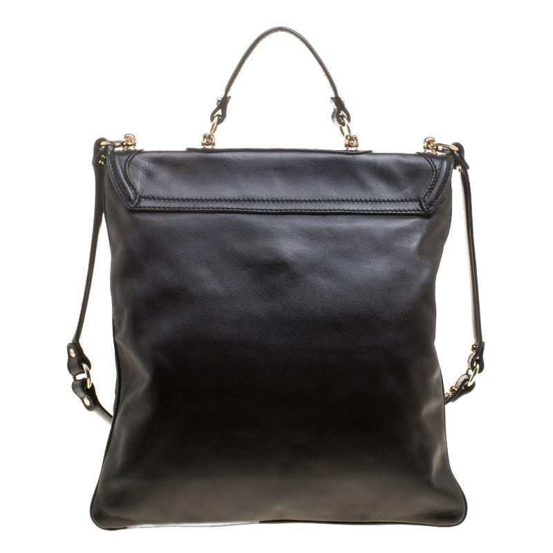 Gucci Black Leather Britt Messenger Bag In Good Condition In Dubai, Al Qouz 2