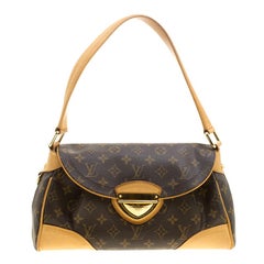 Louis Vuitton Monogram Canvas and Leather Beverly MM Bag