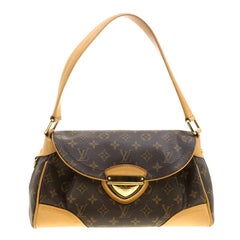 Louis Vuitton Monogram Canvas and Leather Beverly MM Bag