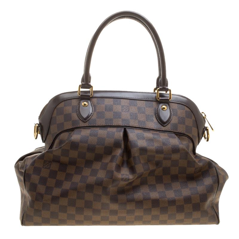 Louis Vuitton Damier Ebene Canvas Trevi GM Bag 3