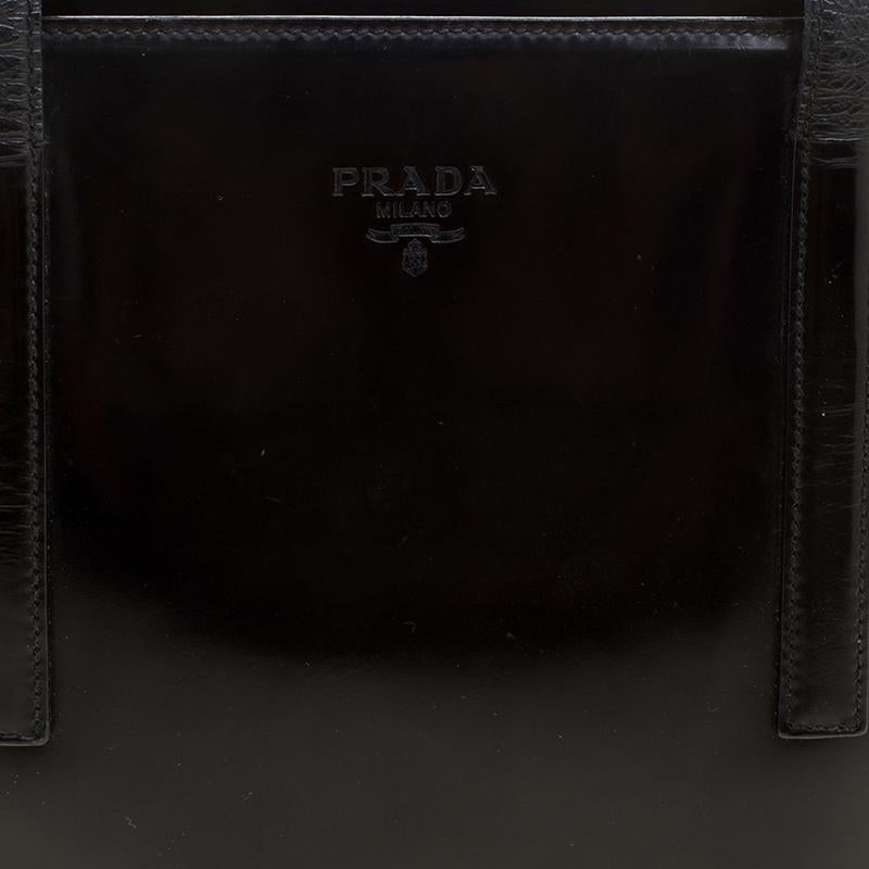 vintage prada patent leather bag