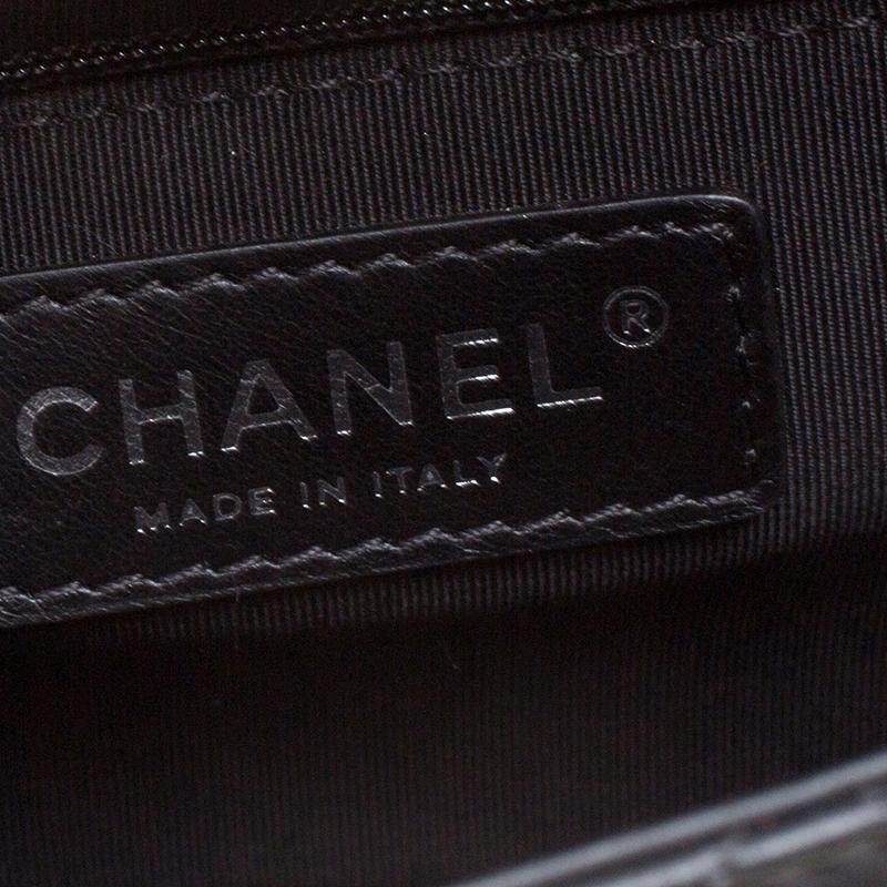 Chanel Black Quilted Leather Shoulder Bag 6