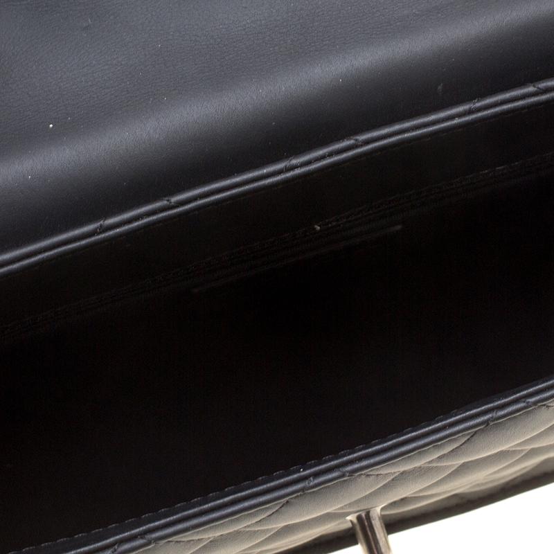 Chanel Black Quilted Leather Shoulder Bag 5