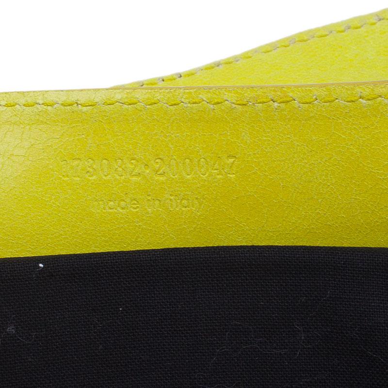 Balenciaga Yellow Lambskin Leather Giant 21 Gold City Bag 13