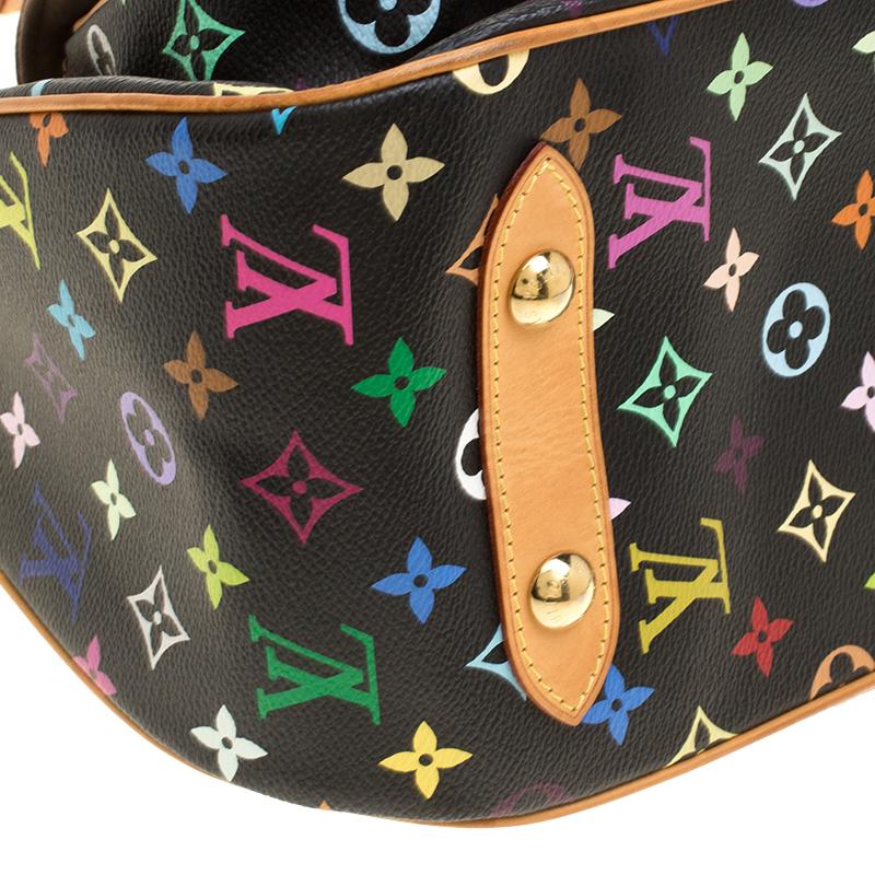 Louis Vuitton Black Multicolor Monogram Canvas Rita Bag 8