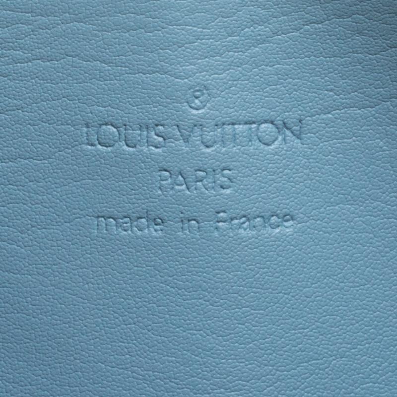 Louis Vuitton Mint Green Monogram Vernis Bedford Bag 7