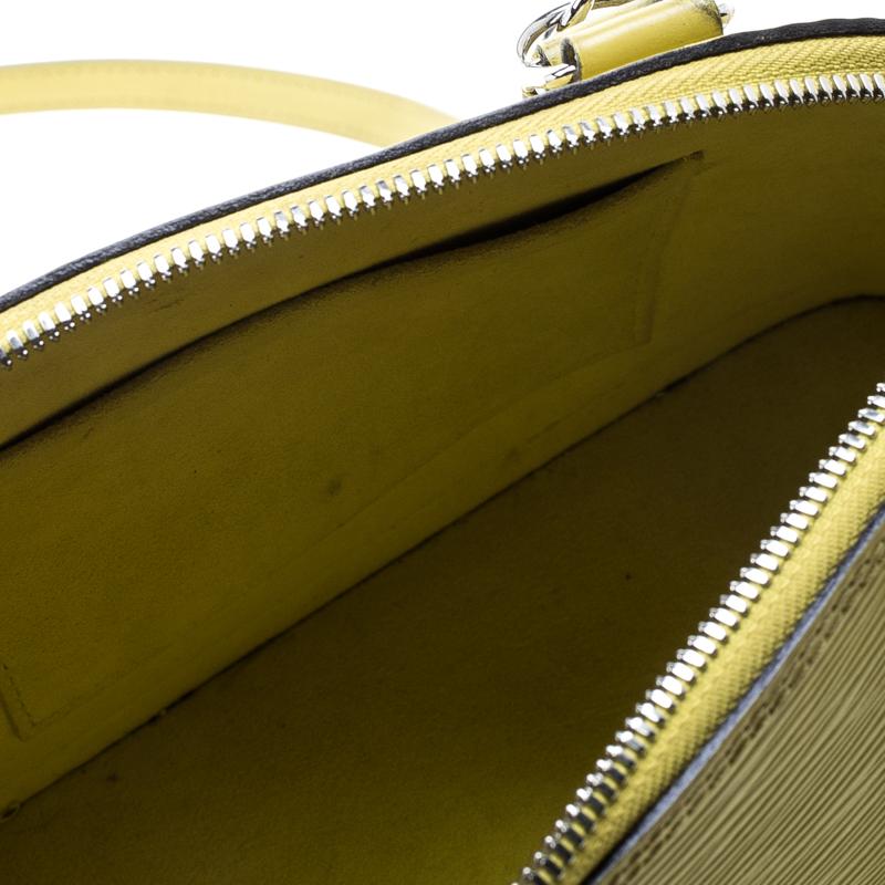 Louis Vuitton Citron Epi Leather Alma BB Bag 3