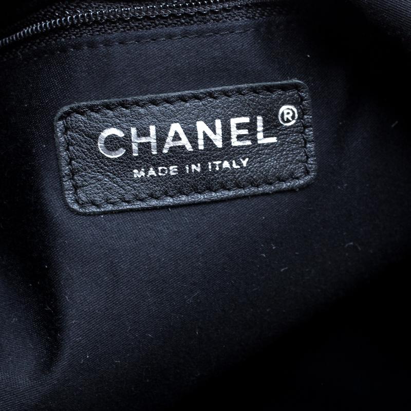 Chanel Black Leather Large Girl Chanel Bag 3