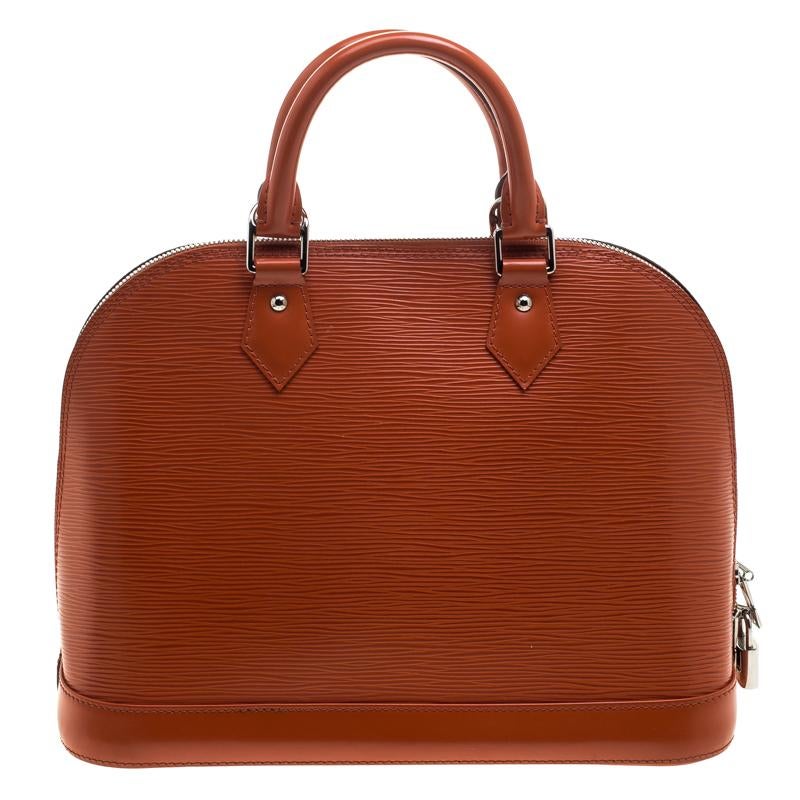 Louis Vuitton Piment Epi Leather Alma PM Bag 1