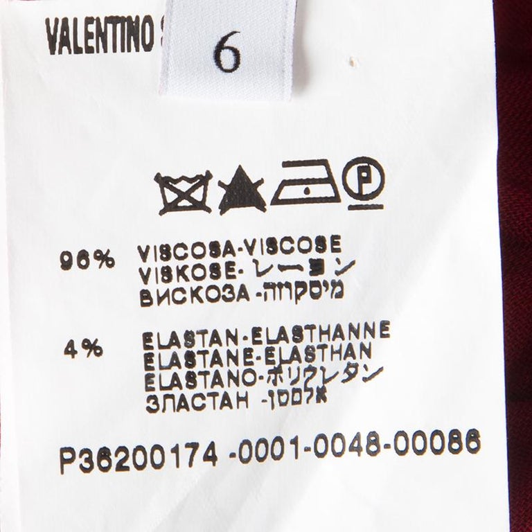 VALENTINO 26S BOW DETAIL SLEEVELESS DRESS 114 main image 1
