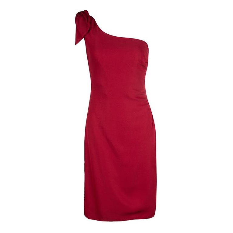 VALENTINO 26S BOW DETAIL SLEEVELESS DRESS 114 main image 0