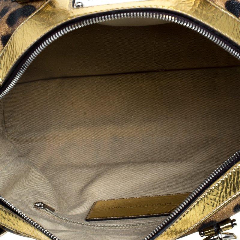 animal print leather bags