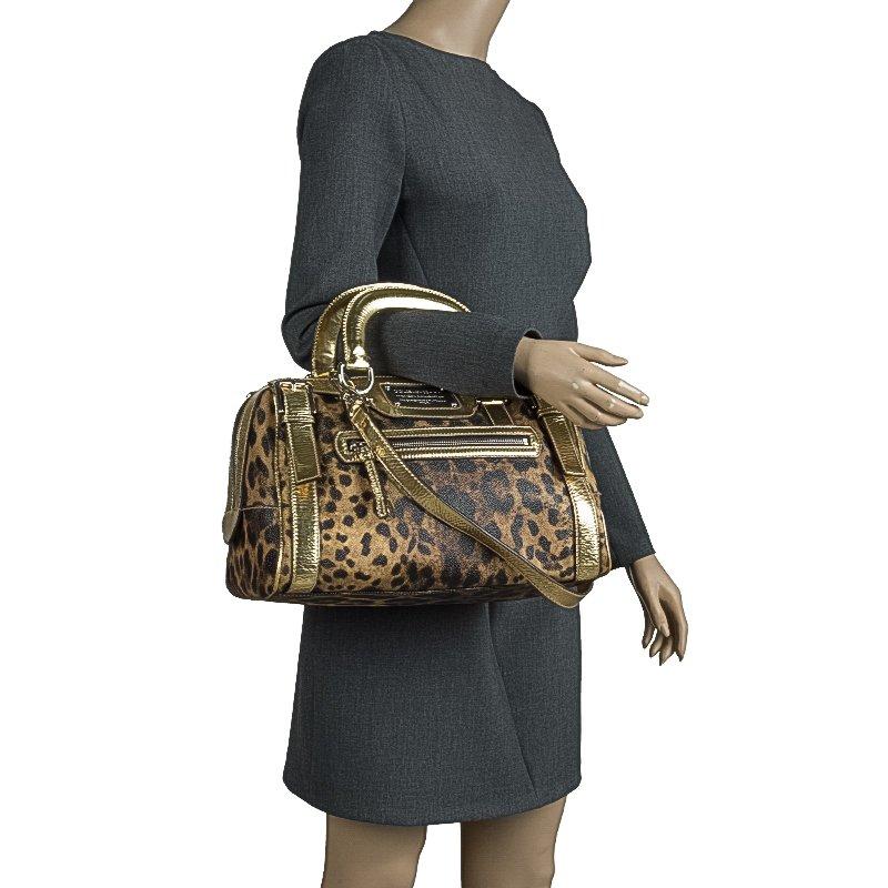 d&g leopard print bag