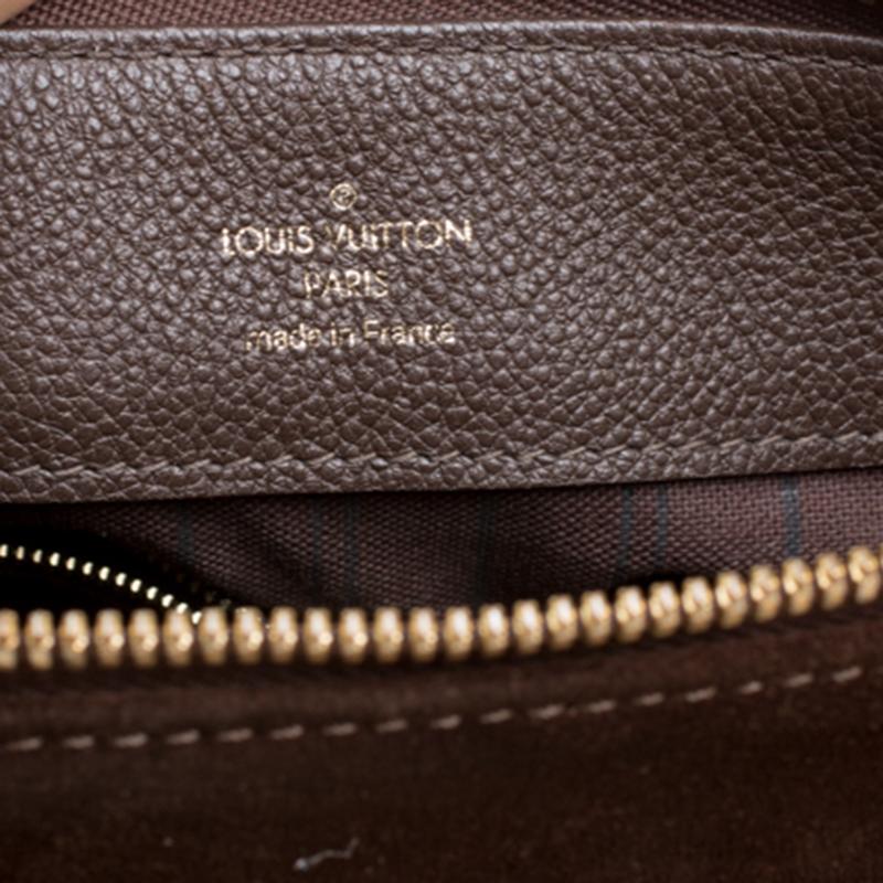 Louis Vuitton Ombree Monogram Empreinte Leather Audacieuse PM Bag In Good Condition In Dubai, Al Qouz 2