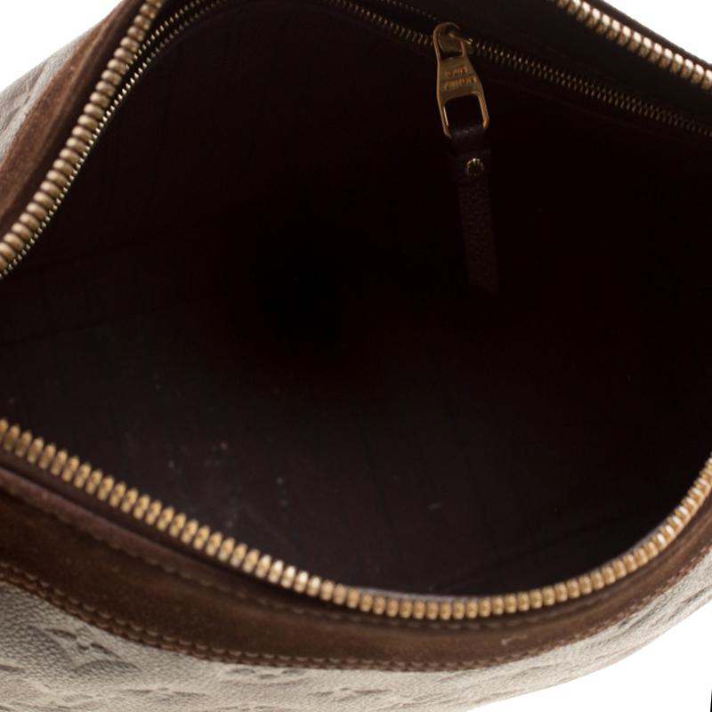 Women's Louis Vuitton Ombree Monogram Empreinte Leather Audacieuse PM Bag