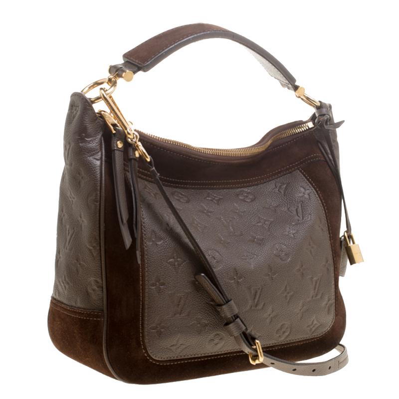 Louis Vuitton Ombree Monogram Empreinte Leather Audacieuse PM Bag 5